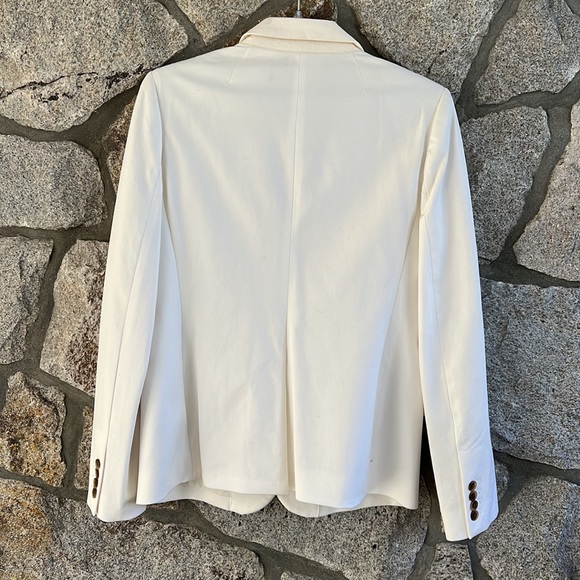 J. Crew Two Button White Blazer - Picture 5 of 9